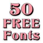 Logo of Free Fonts 50 Pack 12 android Application 